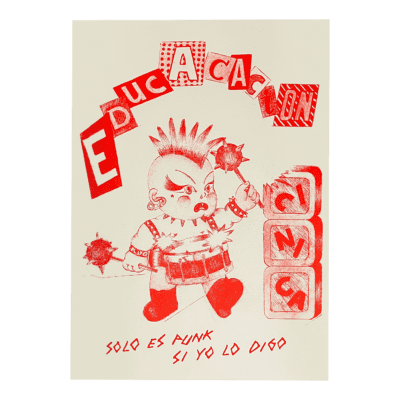 SOLO ES PUNK SI YO LO DIGO 50x70